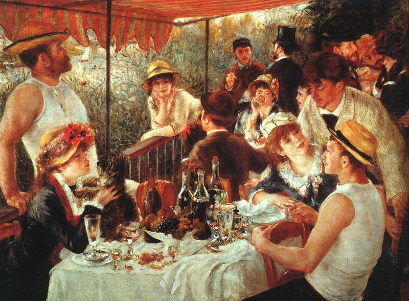 Luncheon of the Boating Party, Pierre Renoir